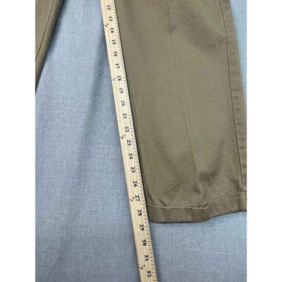 George Men's Mocha Chip Cotton Chino Formal Suit Pants 34"x29" GM00205 USED - Picture 6 of 7